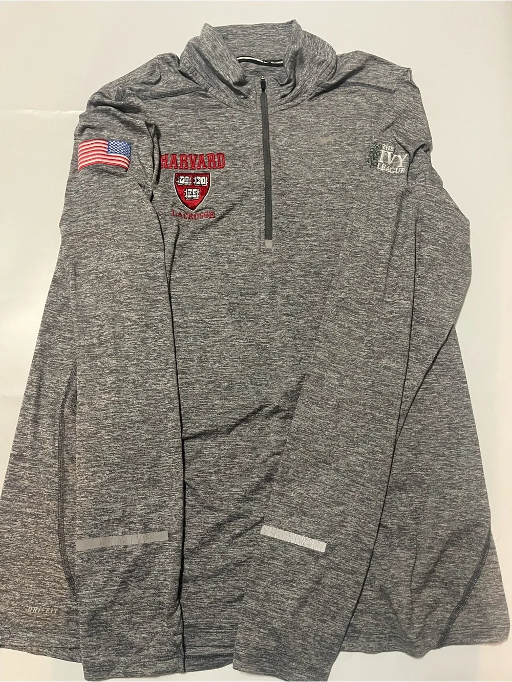 Nike Harvard Lacrosse Quarter Zip Pullover